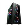 TALIUS Boîtier ATX Gaming Valkyria LED RGB USB 3.0 Boîtier d'ordinateur (Midi ATX Tower