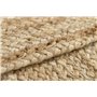 HAMID - Tapis Jute Naturel, Alhambra Tapis en Jute Couleur Naturelle, Tapis 100% Fibre de Jute, Tressé à la Main, Tapis pour Sal