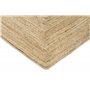 HAMID - Tapis Jute Naturel, Alhambra Tapis en Jute Couleur Naturelle, Tapis 100% Fibre de Jute, Tressé à la Main, Tapis pour Sal