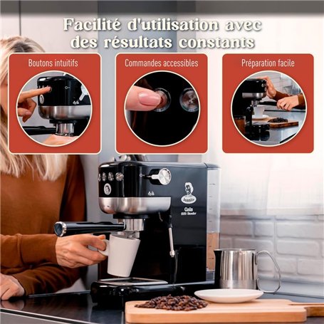 Slender Machine Juanita GalaSlender Machine a Cafe Express Semi-automatique | Isleden