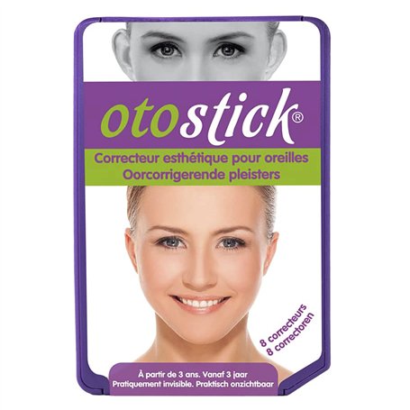 Otostick | Correcteur cosmétique pour oreilles séparées | Contient 8 correcteurs | A partir de 3 ans.