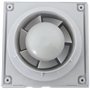 Ventilateur Extracteur de salle de bain 15 W d'air | Ultra silencieux (36 db) | Faible consommation (15 W) | Valve anti-moustiqu