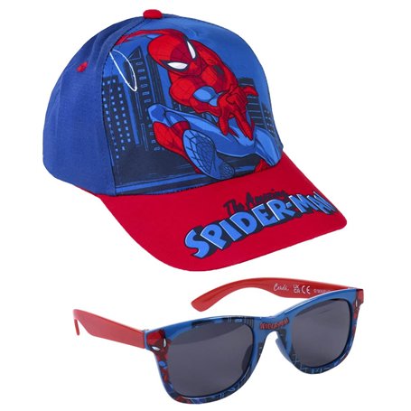 CERDÁ LIFE'S LITTLE MOMENTS Ensemble Lunettes de Soleil et Casquette Spiderman