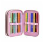 Pochette crayons Stitch Lila 12,5 x 6,5 x 19,5 cm