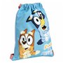 Sac à dos serré par des ficelles Bluey Bleu 27 x 33 cm