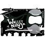 Viper tactique Portefeuille Ninja 18 en 1 Outil multifonction, format carte de crédit Portefeuille Multi outil Décapsuleur iPhon