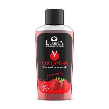 INTIMATELINE | Voluptas Fraise - Gel de Massage Comestible