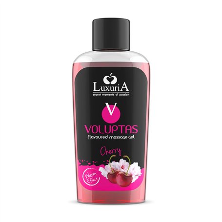 INTIMATELINE | Voluptas Cerise - Gel de Massage Comestible
