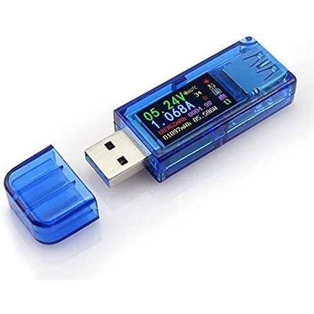 ARCELI USB 3.0 couleur LCD Voltmètre ampèremètre tension mètre courant multimètre batterie charge banque de charge USB testeur