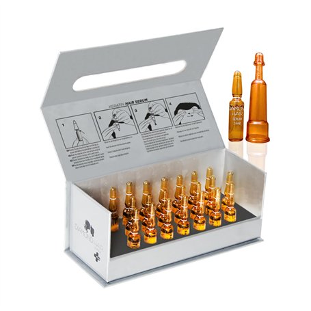 Diamond Hair Plus - Sérum capillaire naturel à la kératine avec soutien de biotine et de procapil