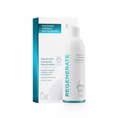 REGENERATE - Bain de Bouche Expert Antibactérien - Formule Moussante - Protège et aide à prévenir les caries pour des dents 3 fo