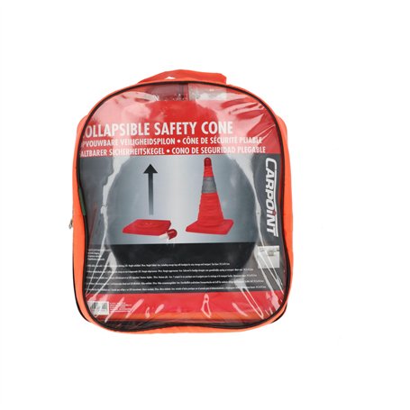 Carpoint Cône de Signalisation Rétractable