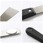 Grattoirs Et Couteaux,7pcs Flexible Grattoirs à Mastic Couteau De Remplissage Jeu de Spatules en Acier Inoxydable Couteaux à Mas