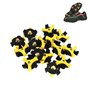 HPiano Pointes de Remplacement en Métal pour Chaussures de Golf - 20pcs Filetage Vis Clous Stinger pour Chaussures de Sport