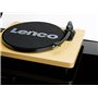 Lenco L-30 Wood Tourne-Disque entraîné par Courroie Platine - Platines (Tourne-Disque entraîné par Courroie, 33,45 TR/Min, 30 cm