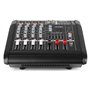 Vonyx AM5A - Table de Mixage 5 Canaux, Amplificateur Intégré, BT/MP3/USB/SD
