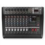VONYX AM8A Table de Mixage 8 Canaux avec Amplificateur 1000 Watts Intégré