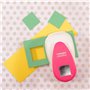 Vaessen Creative Perforatrice Timbre - 3.8 x 3.8 cm - pour Projets DIY, Papier Scrapbooking, Plastique Fou, Bullet Journaling, C
