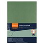 Florence Papier Cartonné en Lin Vert 250 g – Papier Scrapbooking A4 – Pine – Papier Cartonné Couleur – Invitations Élégantes, Bo