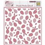 Vaessen Creative Nellie's Choice Pochoir Lapins et Œufs de Pâques 15 x 15 cm-Scrapbooking Matériel Réutilisable pour Peinture
