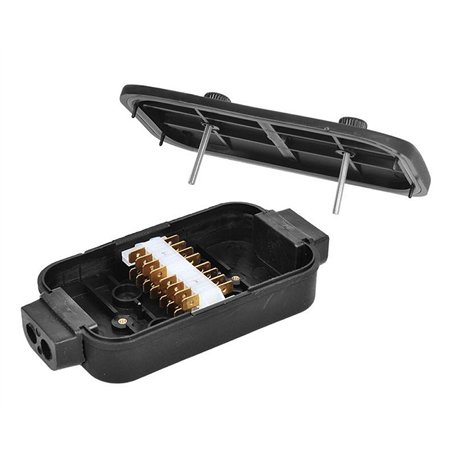 ProPlus 343097 Boîte de dérivation en plastique 8 x 4 broches