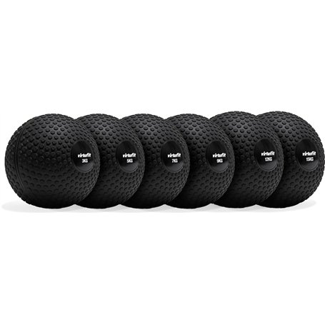 VirtuFit Slam Ball - Ballon de Fitness - 5kg - Noir