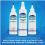 Spray Antifongique pour Chaussures - Traitement du Pied d'Athlète et des Mycoses des Ongles - Soin des Pieds Contre le - Les Cha