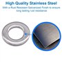 MMOBIEL Lot de 360 entretoises de rondelles plates en acier inoxydable Taille 8 Assortiment de vis Boulons de fixation Outils de