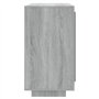 vidaXL Credenza Grigio Sonoma 80x40x75 cm in Legno Multistrato