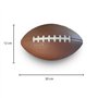 No Huddle American Football Ballon de football d'intérieur en mousse 20,5cm 1er-Pack