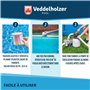 Veddelholzer 0,5 Litre Clarifiant. pour la Piscine, et la pataugeoire. Accessoire Optimal Contre l'eau Trouble de la Piscine. Co