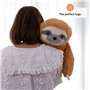 ODOXIA Peluche Lestée pour | Calmante ET Réconfortante | Paresseux | Animal Lesté Anti Anxiété | Sac de Transport Inclus | Lavab