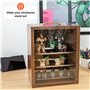 Vitrine Objets de Collection | Rangez Vos Figurines de Collection | Mallette de Rangement | Présentoir Figurine Miniature | Boit