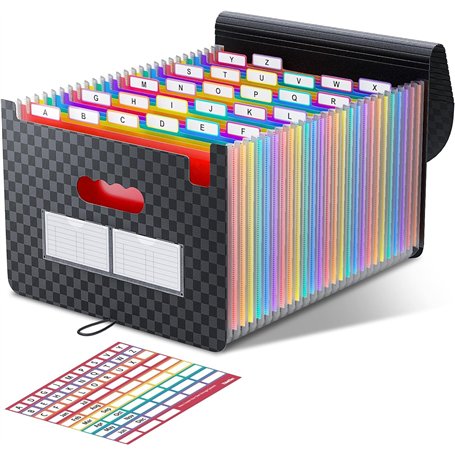 Trieur A4 25 Compartiments avec Étiquettes