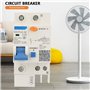 Oumefar DZ47LE 32 1P + N 20A disjoncteur de sécurité de fuite à la terre 30mA 230V disjoncteur de Protection écologique pour la