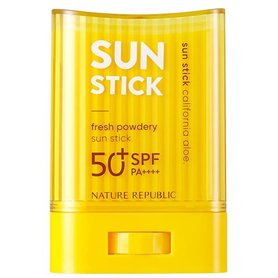 Nature Republic Fresh Powdery Sun Stick SPF50+/PA++++ Waterproof Sun Stick 22g Korean Skincare