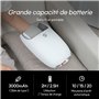 HubiCare Appareil de massage pour les mains avec chaleur et refroidissement, rouleaux de pétrissage, massage sans fil par compre