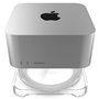 Spigen LD202 Support de Bureau pour Mac Studio (2025-2022) avec Filtre à air intégré
