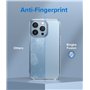 Ringke Compatible avec Coque iPhone 13 Pro Max Anti-Empreintes Digitales [Fusion Matte] Translucide Solide Rigide Polycarbonate 