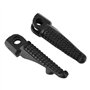 cale pieds z800 Qiilu reposapiés para moto 1 paire de repose-pieds avant de moto, repose-pieds de moto pour ZX-6R ZX-7R ZX-9R ZX
