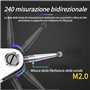Indicateur de Levier 0-0.8mm Micromètre à Queue d'aronde de 0.01mm, Outil de Mesure d'échelle