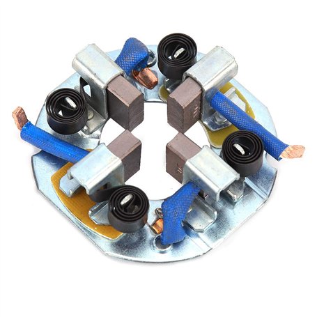 Akozon Support de brosse de moteur de démarreur Assy | Ensemble de support de balai de charbon de démarreur de véhicule adapté p
