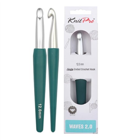 KnitPro Waves Crochets – Crochet de 12 mm