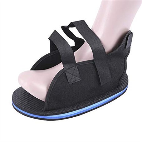 ?OhMill Chaussure Postopératoire Chaussure de Platre Chaussure de Rééducation Unisexe Chaussure de Protection des Pieds Chausson