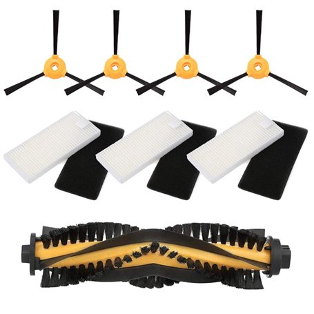 MIRTUX Pack Essentiel de Recharges pour Conga Excellence et 990 Excellence Kit d'accessoires de rechange pour robots aspirateur