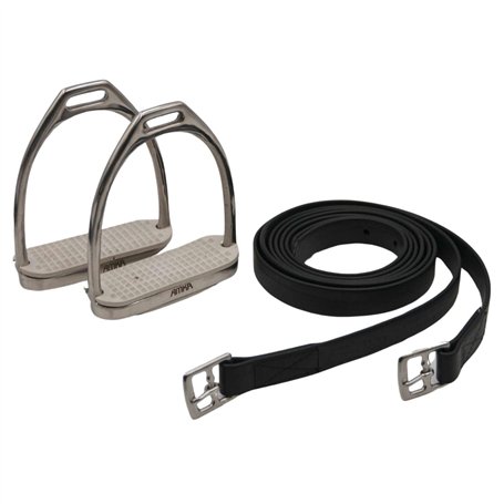 AMKA Lot d'étriers et de sangles