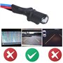 Câble Redresseur de Caméra de Recul, Câble Redresseur de Condensateur de Relais 12V Filtre de Signal de Caméra de Recul Adapté p