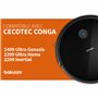 BAKUUM Lot de 4 brosses pour Cecotec Conga 2499 Ultra Genesis et 2299 Ultra Home et 2299 Inertial. Pack de pièces de rechange et