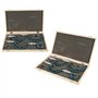 Jeanoko Micromètre Extérieur 4 Pièces 0‑100mm Micromètres Extérieurs Métriques Jauge D'épaisseur étriers de Mesure avec étui