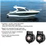 EVTSCAN 2 pièces Marine Bateau Ancre guindeau Pied de treuil Interrupteur Compact Haut et Bas Bateau Bateau Ancre treuil commuta
